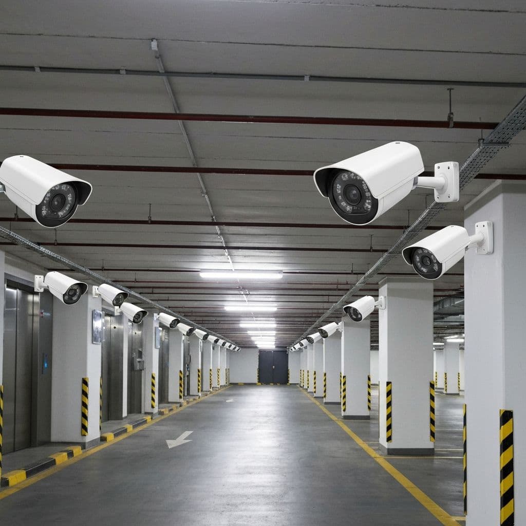 CCTV para Estacionamentos